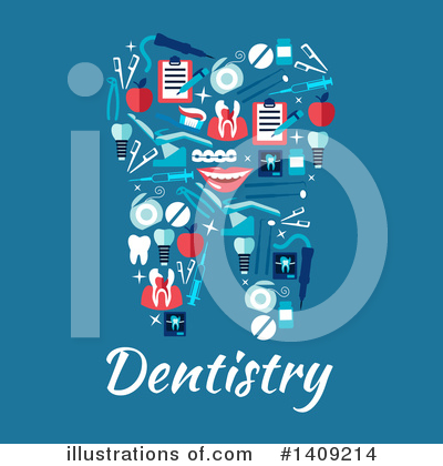 Dentist Clipart #1409214 by Vector Tradition SM