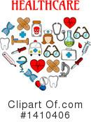 Medical Clipart #1410406 by Vector Tradition SM
