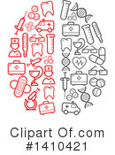 Medical Clipart #1410421 by Vector Tradition SM