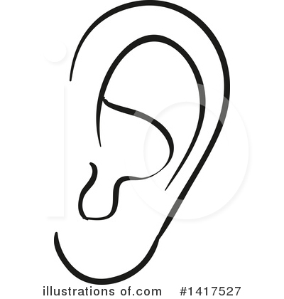 Ear Clipart #1417527 by Vector Tradition SM