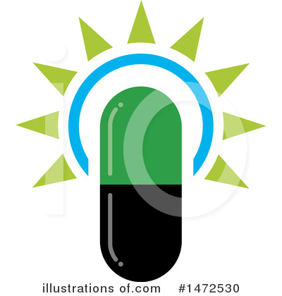 Pill Clipart #1472530 by Lal Perera