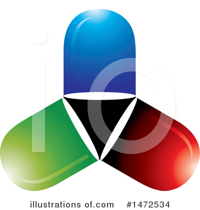 Pill Clipart #1472534 by Lal Perera
