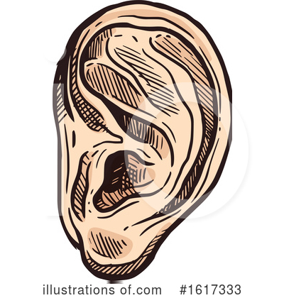 Hearing Clipart #1617333 by Vector Tradition SM