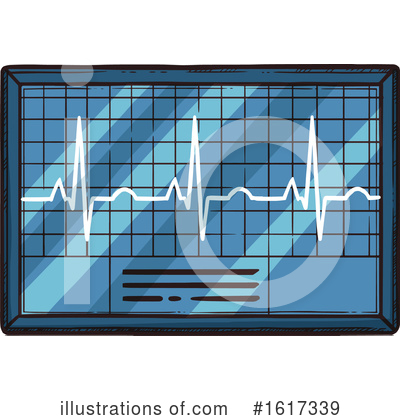 Ecg Clipart #1617339 by Vector Tradition SM