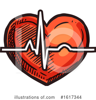 Ecg Clipart #1617344 by Vector Tradition SM