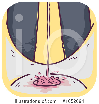Peeing Clipart #1652094 by BNP Design Studio