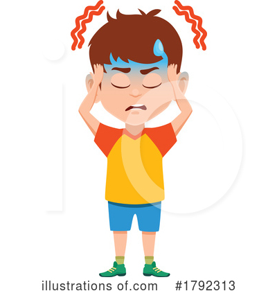 Migraine Clipart #1792313 by Vector Tradition SM