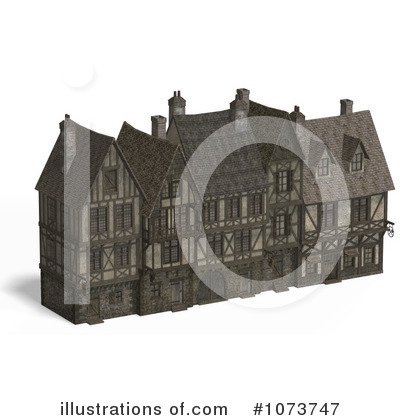 Medieval Architecture on Medieval Architecture Clipart  1073747 By Ralf61   Royalty Free  Rf