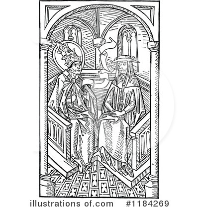 Royalty-Free (RF) Medieval Clipart Illustration by Prawny Vintage - Stock Sample #1184269