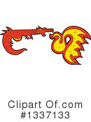 Medieval Dragon Clipart #1337133 by lineartestpilot
