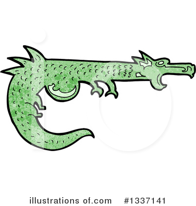 Medieval Dragon Clipart #1337141 by lineartestpilot