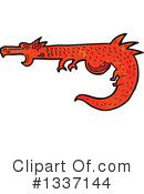 Medieval Dragon Clipart #1337144 by lineartestpilot