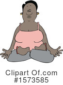 Meditating Clipart #1573585 by djart