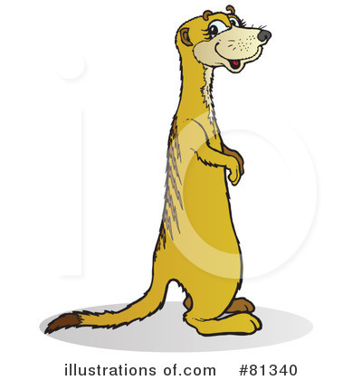 Royalty-Free (RF) Meerkat Clipart Illustration by Snowy - Stock Sample #81340