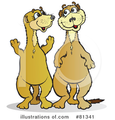 Royalty-Free (RF) Meerkat Clipart Illustration by Snowy - Stock Sample #81341