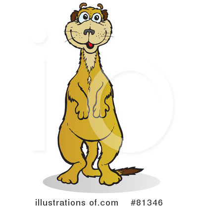 Royalty-Free (RF) Meerkat Clipart Illustration by Snowy - Stock Sample #81346