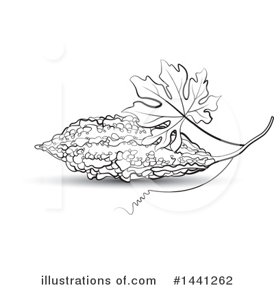 Royalty-Free (RF) Melon Clipart Illustration by Lal Perera - Stock Sample #1441262