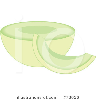 Royalty-Free (RF) Melon Clipart Illustration by Rosie Piter - Stock Sample #73056