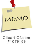 Memo Clipart #1079169 by Pams Clipart