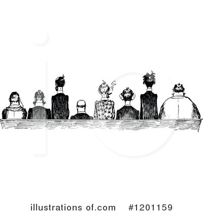 Royalty-Free (RF) Men Clipart Illustration by Prawny Vintage - Stock Sample #1201159