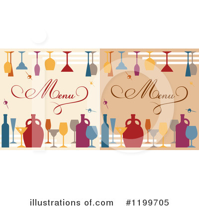 Royalty-Free (RF) Menu Clipart Illustration by Vector Tradition SM - Stock Sample #1199705