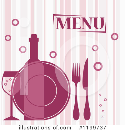 Royalty-Free (RF) Menu Clipart Illustration by Vector Tradition SM - Stock Sample #1199737