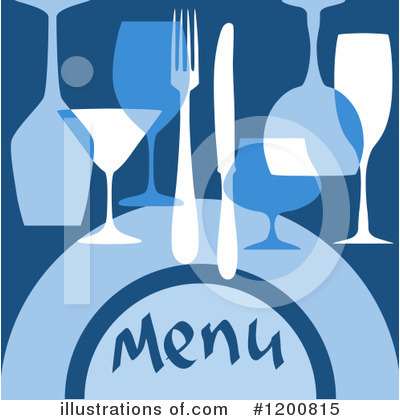 Royalty-Free (RF) Menu Clipart Illustration by Vector Tradition SM - Stock Sample #1200815