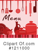 Menu Clipart #1211000 by Vector Tradition SM
