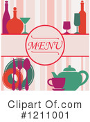 Menu Clipart #1211001 by Vector Tradition SM