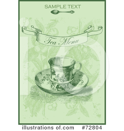 Royalty-Free (RF) Menu Clipart Illustration by Eugene - Stock Sample #72804