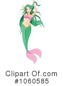 Mermaid Clipart #1060585 by Pushkin