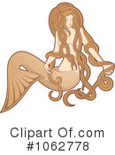 Mermaid Clipart #1062778 by Any Vector