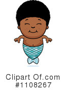 Mermaid Clipart #1108267 by Cory Thoman