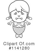 Mermaid Clipart #1141280 by Cory Thoman