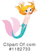 Mermaid Clipart #1182733 by Pushkin