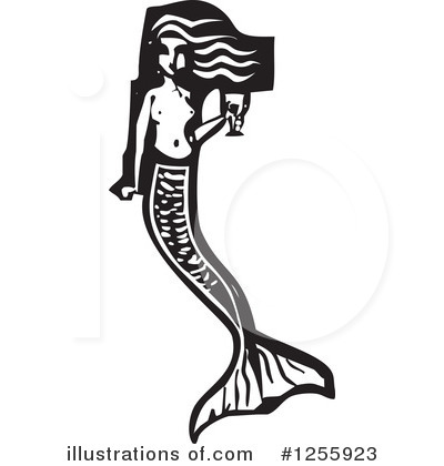Mermaid Clipart #1255923 by xunantunich