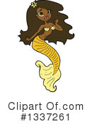 Mermaid Clipart #1337261 by lineartestpilot