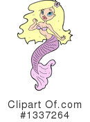 Mermaid Clipart #1337264 by lineartestpilot