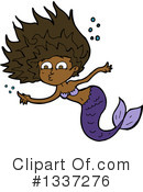Mermaid Clipart #1337276 by lineartestpilot