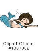 Mermaid Clipart #1337302 by lineartestpilot