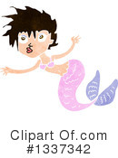 Mermaid Clipart #1337342 by lineartestpilot
