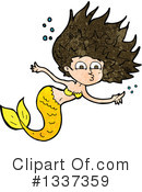 Mermaid Clipart #1337359 by lineartestpilot