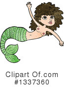 Mermaid Clipart #1337360 by lineartestpilot