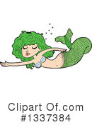 Mermaid Clipart #1337384 by lineartestpilot