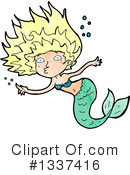 Mermaid Clipart #1337416 by lineartestpilot