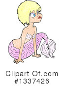 Mermaid Clipart #1337426 by lineartestpilot