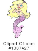 Mermaid Clipart #1337427 by lineartestpilot