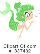 Mermaid Clipart #1337432 by lineartestpilot