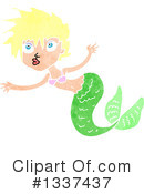 Mermaid Clipart #1337437 by lineartestpilot