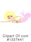 Mermaid Clipart #1337441 by lineartestpilot